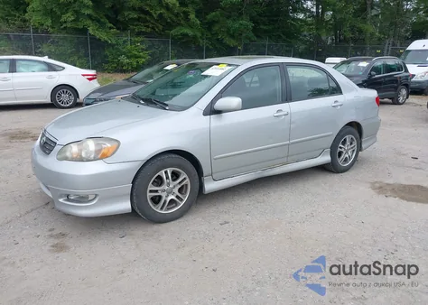 2006 Toyota Corolla S из США, поврежденный, VIN 2T1BR32E76C646224
